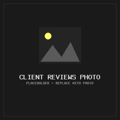 Placeholder — Client Reviews Photo